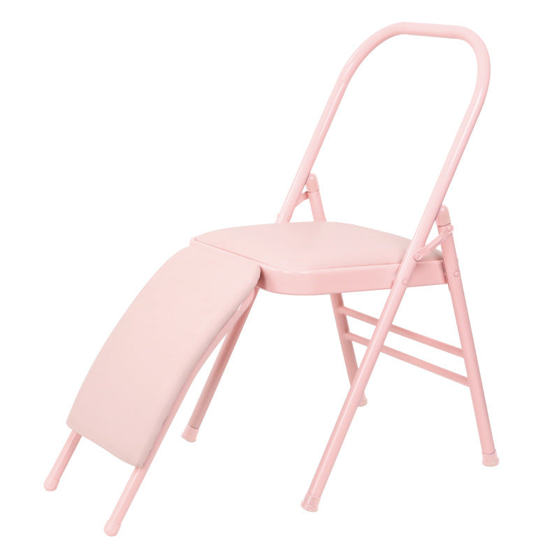Thickened Yoga Chair PU Surface Yoga Auxiliary Folding Chair