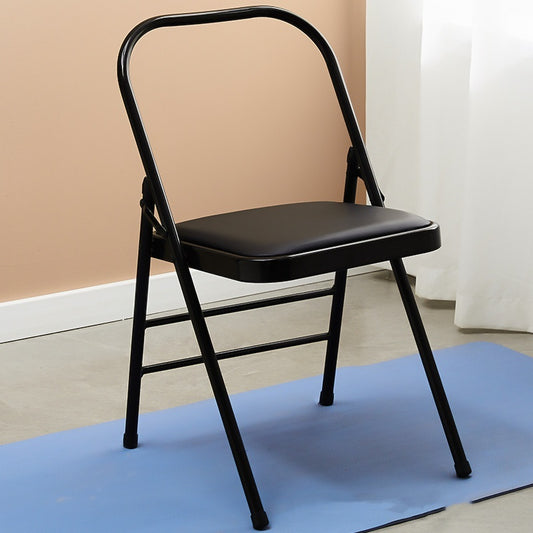 Thickened Yoga Chair PU Surface Yoga Auxiliary Folding Chair