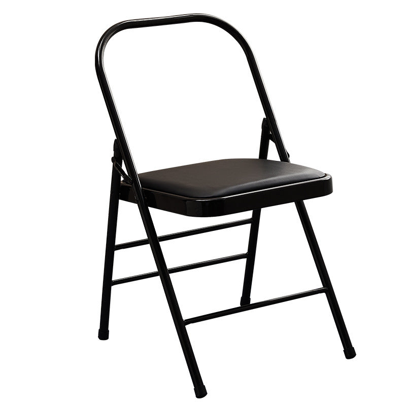 Thickened Yoga Chair PU Surface Yoga Auxiliary Folding Chair